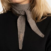 Knit Factory | Sana Mini Schal Marron | Braun