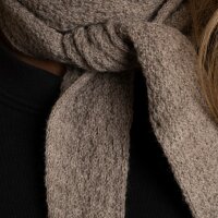 Knit Factory | Sana Mini Schal Marron | Braun