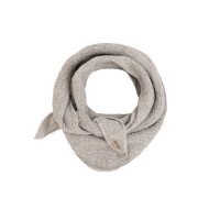 Knit Factory | Yuna Mini Dreiecksschal Iced Clay | Hellgrau