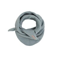 Knit Factory | Yuna Mini Dreiecksschal Stone Green | Grün