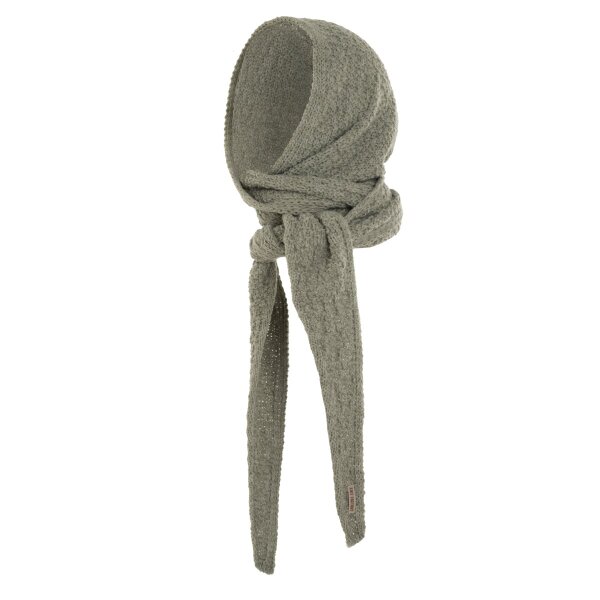Knit Factory | Blake Kapuzenschal Urban Green | Grün