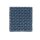 Knit Factory | Gestrickte Glasuntersetzer Block Ecru/Jeans - 4er Set | Creme;Dunkelblau