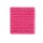 Knit Factory | Gestrickte Glasuntersetzer Block Ecru/Fuchsia - 4er Set | Creme;Rosa