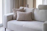 Knit Factory | Mart Kissen Taupe - 50x50 | Braun | 50x50 cm