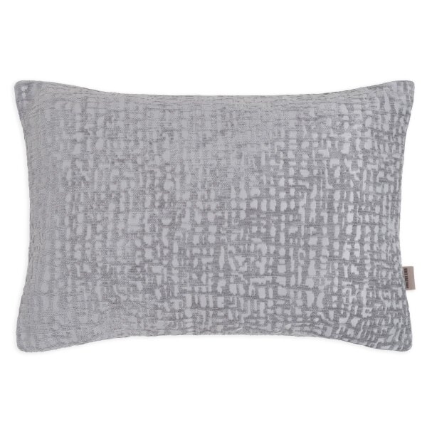 Knit Factory | Mart Kissen Grau - 60x40 | Hellgrau | 60x40 cm