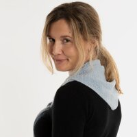 Knit Factory | Yuna Mini Dreiecksschal Celeste | Hellblau