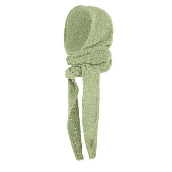 Knit Factory | Blake Kapuzenschal Sage Green | Grün