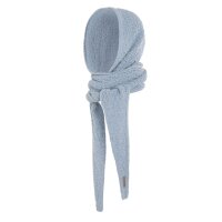 Knit Factory | Blake Kapuzenschal Celeste | Hellblau