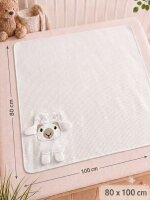 Soma Babydecke Beige Schaf 80x100 cm aus Baumwolle...
