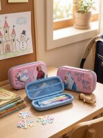Disney Frozen Federmäppchen 22 cm – Elsa Anna Olaf Federtasche Rosa