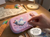 Disney Frozen Federmäppchen 22 cm – Elsa Anna Olaf Federtasche Rosa
