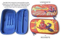 Marvel Spider-Man Federmäppchen 22 cm – Federtasche Rot mit Fächern
