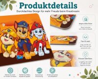 Paw Patrol Bastelunterlage 45 x 65 cm – abwischbare...
