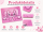 Lilo&Stitch Bastelunterlage 45 x 65 cm – abwischbare Tischschutzmatte, Malunterlage, Schreibtischunterlage Angel pink