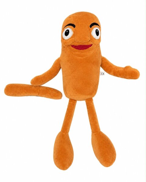 Tung Tung Tung Sahur Plüschfigur 37 cm – weiches Kuscheltier mit langen Armen und Beinen