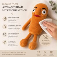 Tung Tung Tung Sahur Plüschfigur 37 cm – weiches Kuscheltier mit langen Armen und Beinen