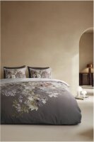 Kardol by Beddinghouse Bettwäsche Saffron Mako-Satin 135 x 200 cm + 1x 80 x 80 cm Graubraun