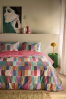 Oilily Bettwäsche Fiesta Blocks Mako-Satin 135 x 200 cm + 1x 80 x 80 cm Bunt