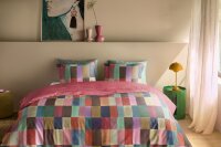 Oilily Bettwäsche Fiesta Blocks Mako-Satin 155 x 220...