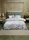 Rivièra Maison Bettwäsche Amelia 200 x 200 cm + 2x 80 x 80 cm Taupe