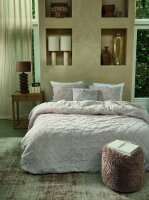 Rivièra Maison Bettwäsche Dreamfur 200 x 200 cm + 2x 80 x 80 cm Sand