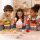 Wassermelone Milchshake Plüsch 23 cm + 3 Mini-Früchte Kuscheltiere Food Spielset