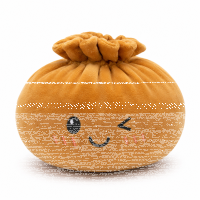 Plush Dumpling Kawaii Kuschelkissen weich &...