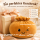 Plush Dumpling Kawaii Kuschelkissen weich & knautschig 20 cm braun