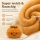 Plush Dumpling Kawaii Kuschelkissen weich & knautschig 20 cm braun