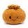 Plush Dumpling Kawaii Kuschelkissen weich & knautschig 35 cm braun