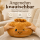 Plush Dumpling Kawaii Kuschelkissen weich & knautschig 35 cm braun