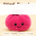 Plush Dumpling Kawaii Kuschelkissen weich & knautschig 35 cm pink