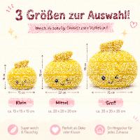 Plush Dumpling Kawaii Kuschelkissen weich &...