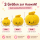 Plush Dumpling Kawaii Kuschelkissen weich & knautschig 15 cm gelb