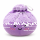 Plush Dumpling Kawaii Kuschelkissen weich & knautschig 15 cm lila