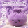 Plush Dumpling Kawaii Kuschelkissen weich & knautschig 15 cm lila