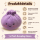 Plush Dumpling Kawaii Kuschelkissen weich & knautschig 15 cm lila