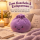 Plush Dumpling Kawaii Kuschelkissen weich & knautschig 20 cm lila