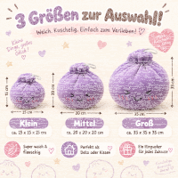 Plush Dumpling Kawaii Kuschelkissen weich &...