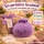 Plush Dumpling Kawaii Kuschelkissen weich & knautschig 35 cm lila