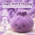 Plush Dumpling Kawaii Kuschelkissen weich & knautschig 35 cm lila