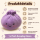 Plush Dumpling Kawaii Kuschelkissen weich & knautschig 35 cm lila