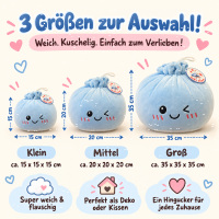 Plush Dumpling Kawaii Kuschelkissen weich &...