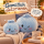 Plush Dumpling Kawaii Kuschelkissen weich & knautschig 20 cm blau
