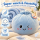 Plush Dumpling Kawaii Kuschelkissen weich & knautschig 35 cm blau