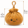 Plush Dumpling Kawaii Bagclip Taschenanhänger Schlüsselanhänger 12 cm braun