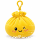 Plush Dumpling Kawaii Bagclip Taschenanhänger Schlüsselanhänger 12 cm gelb