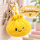 Plush Dumpling Kawaii Bagclip Taschenanhänger Schlüsselanhänger 12 cm gelb