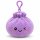 Plush Dumpling Kawaii Bagclip Taschenanhänger Schlüsselanhänger 12 cm lila