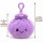 Plush Dumpling Kawaii Bagclip Taschenanhänger Schlüsselanhänger 12 cm lila